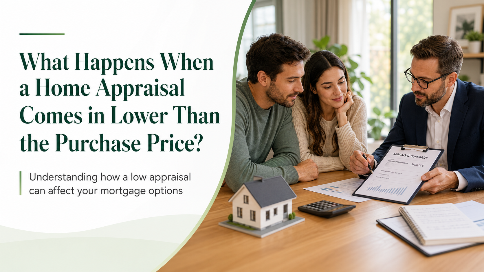 What Happens When a Home Appraisal Comes in Lower Than the Purchase Price?